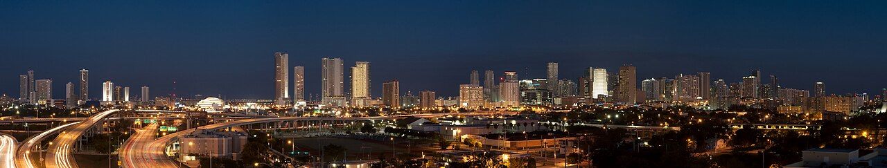 Panorama Miami na Florydzie