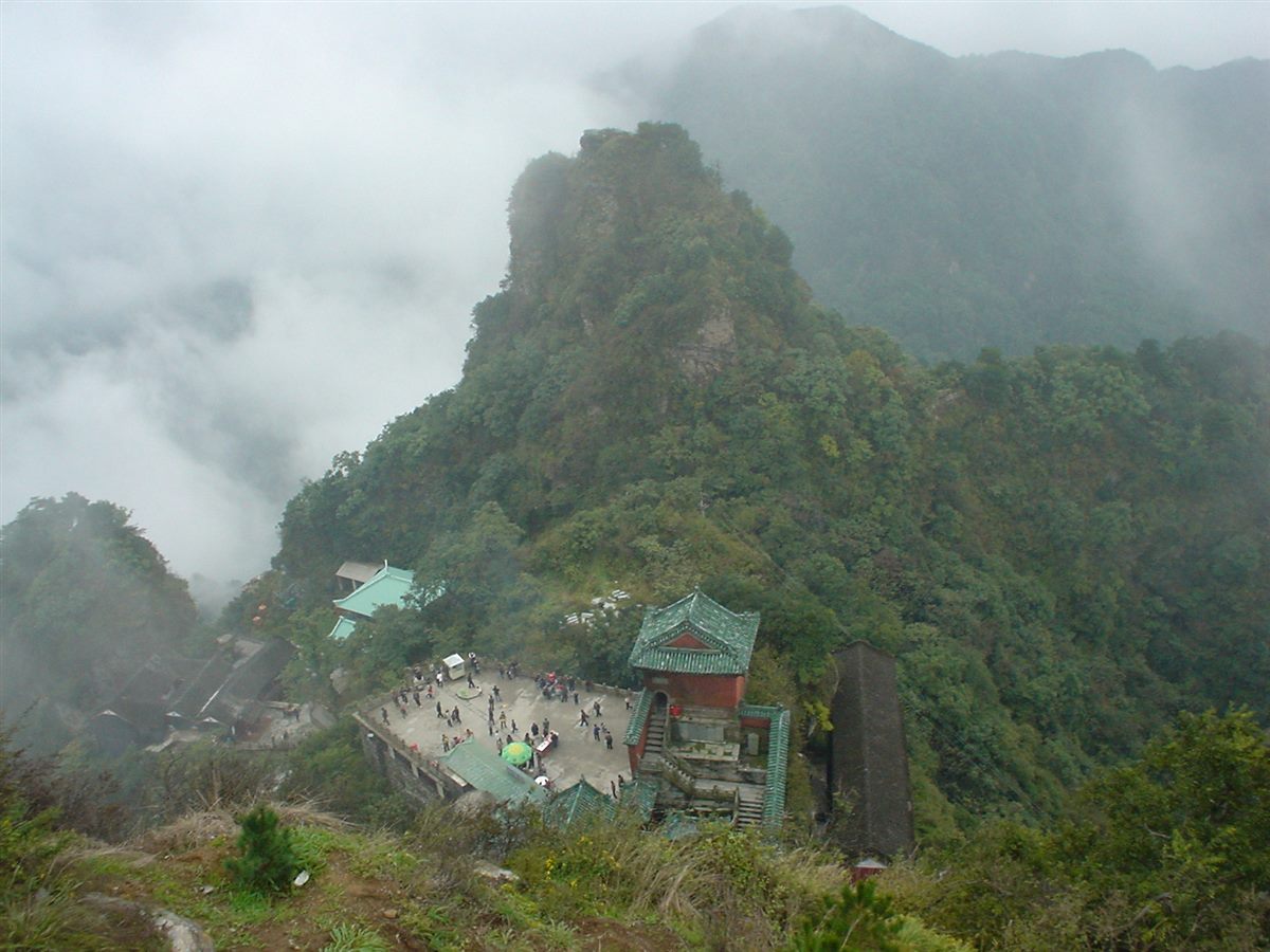Góry Wudangshan w Chinach